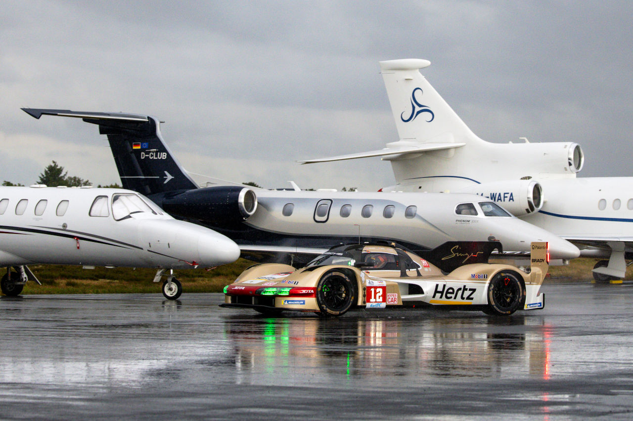 FP2でクラッシュの12号車ポルシェ963、ル・マンの飛行場で代替シャシーのシェイクダウンを完了