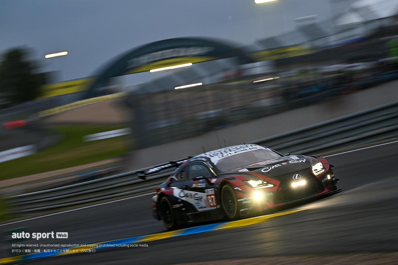 木村武史駆るレクサスがル・マンで快走みせるもトラブルが相次ぎ10位に「満身創痍でした」