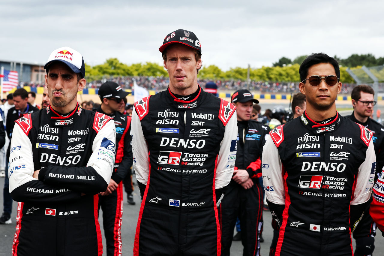 「終盤のアクシデントがなければ勝てたと思う」トヨタ、ル・マン24時間レースで悔しい2位表彰台。優勝まであと一歩届かず