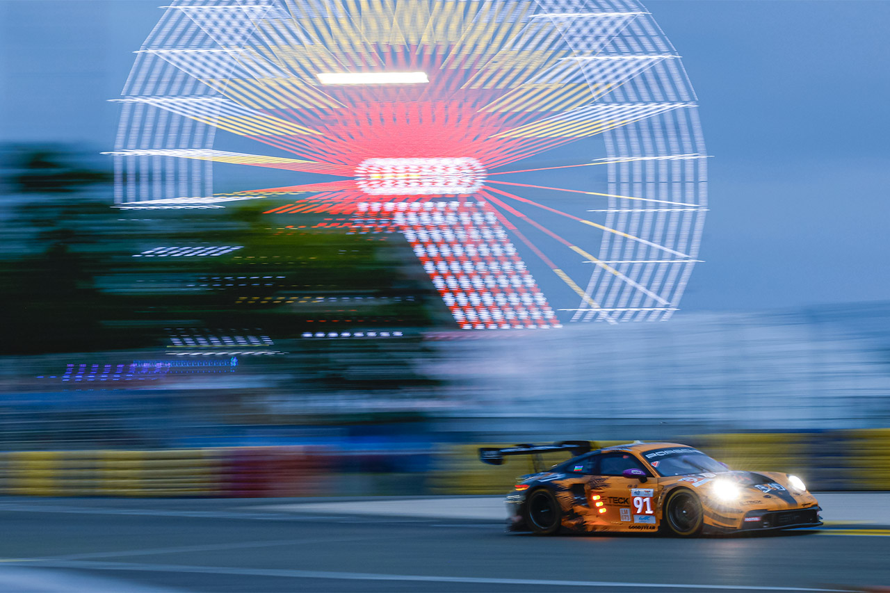 91号車ポルシェ911 GT3 R LMGT3（マンタイEMA）