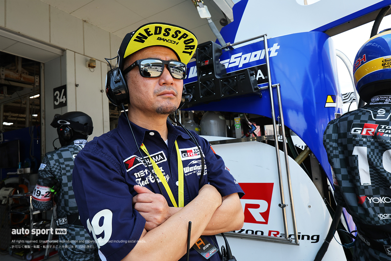 2024スーパーGT第3戦鈴鹿　坂東正敬監督（WedsSport ADVAN GR Supra）