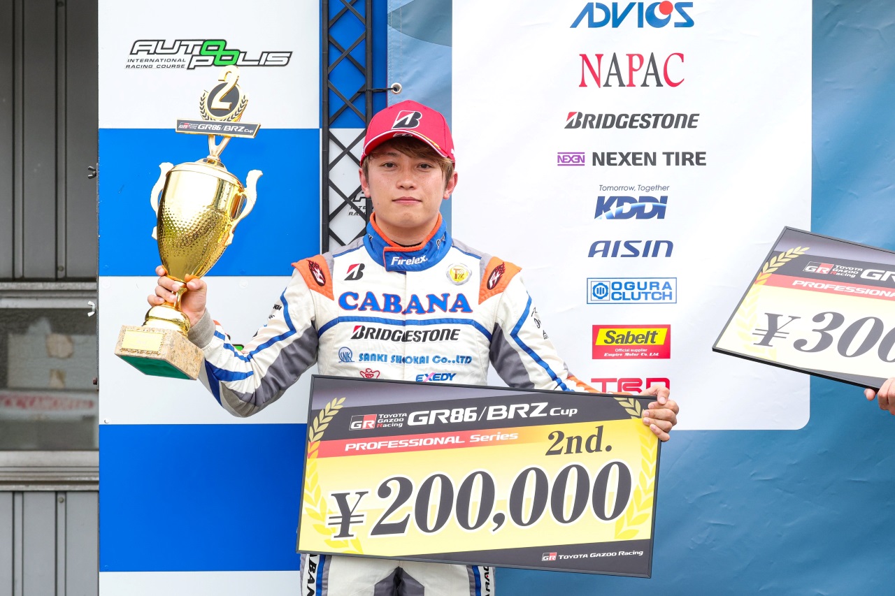 T by Two CABANA Racing　TOYOTA GAZOO Racing GR86／BRZ Cup 2024　第2戦レースレポート