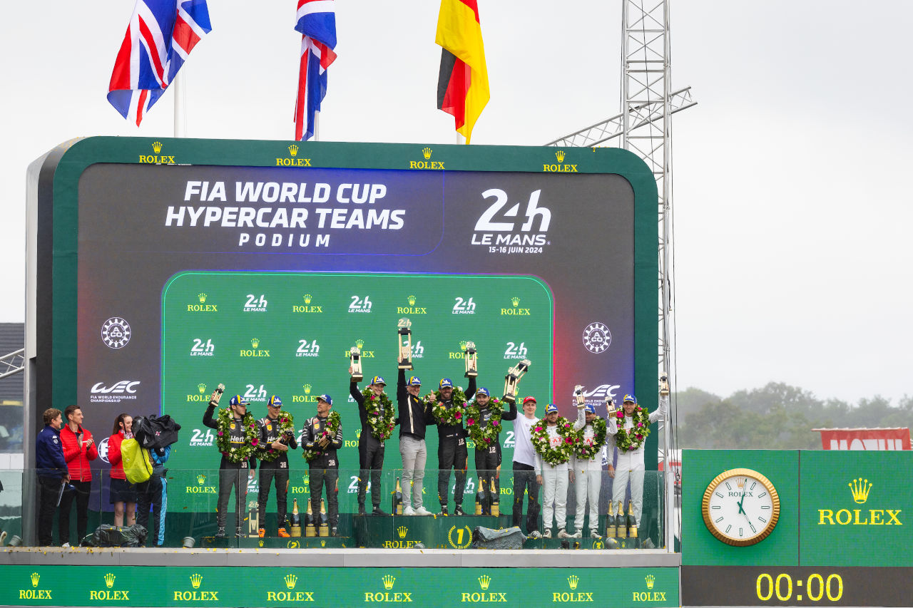 ル・マン決勝前日にシェイクダウン。シャシー交換で蘇ったJOTAポルシェが8位入賞「完走できると思っていなかった」とスティーブンス