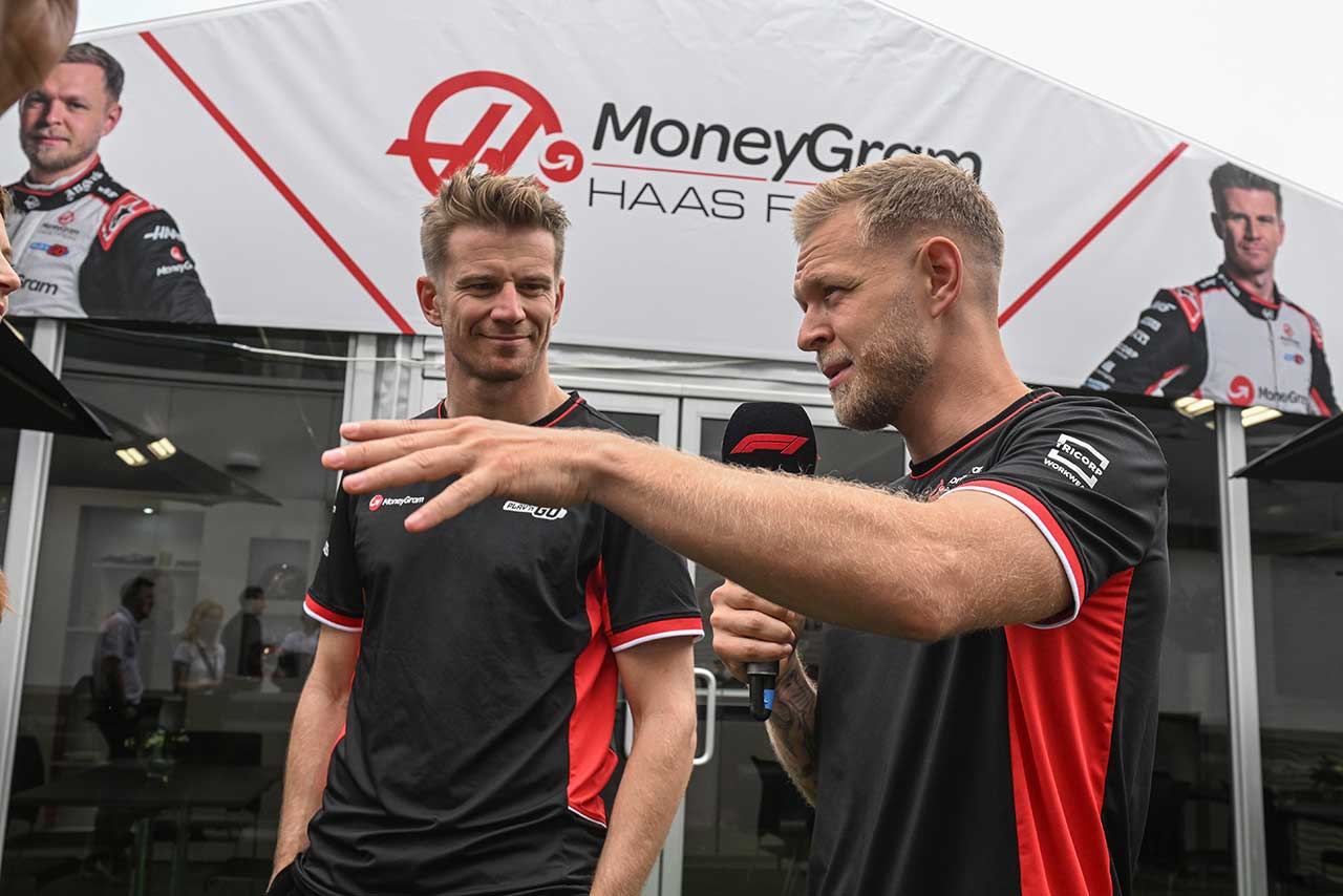 ニコ・ヒュルケンベルグ＆ケビン・マグヌッセン（ハース）