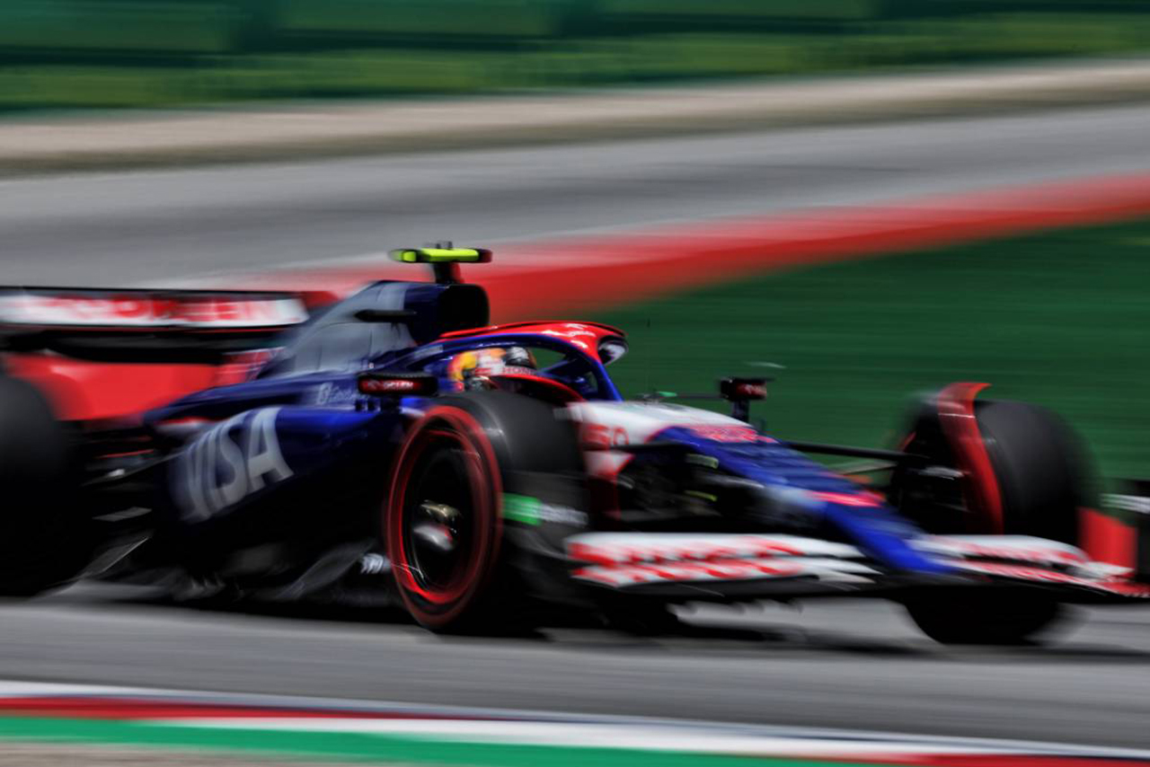 2024年F1第10戦スペインGP　角田裕毅（RB）