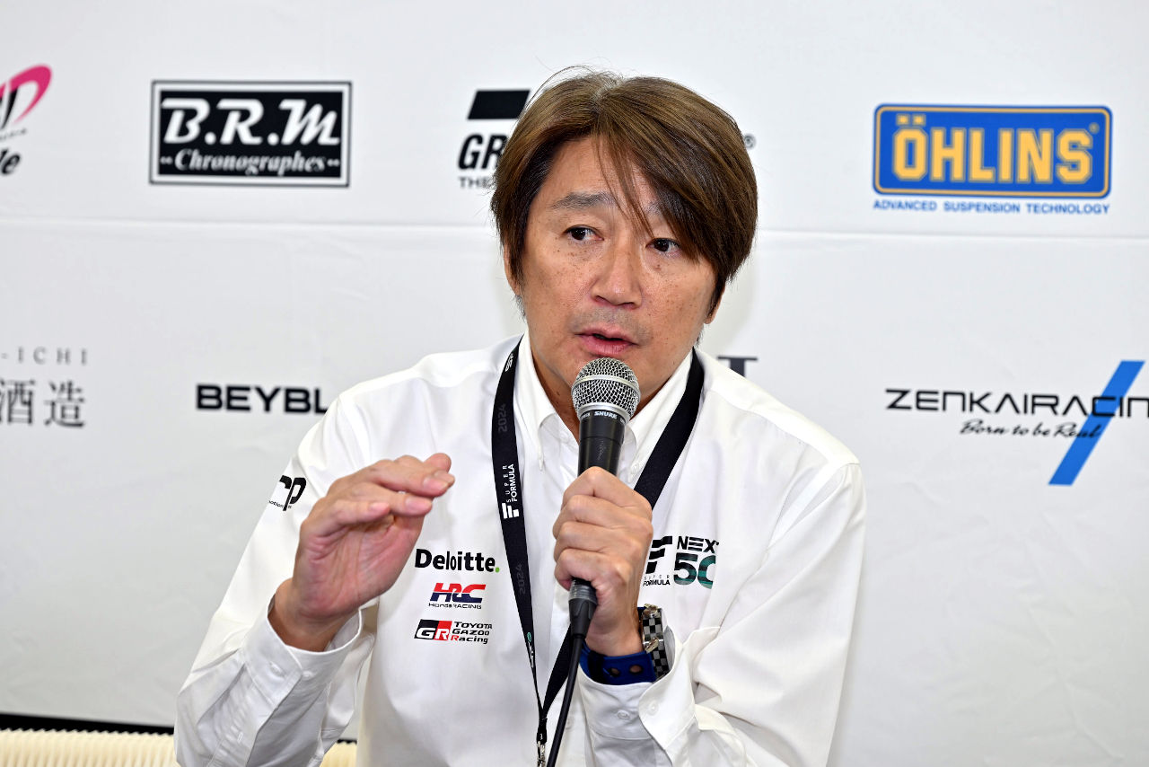 スーパーフォーミュラ第3戦SUGOは安全面を考慮し赤旗終了。近藤真彦会長「最後までレースができなかったことをお詫びします」