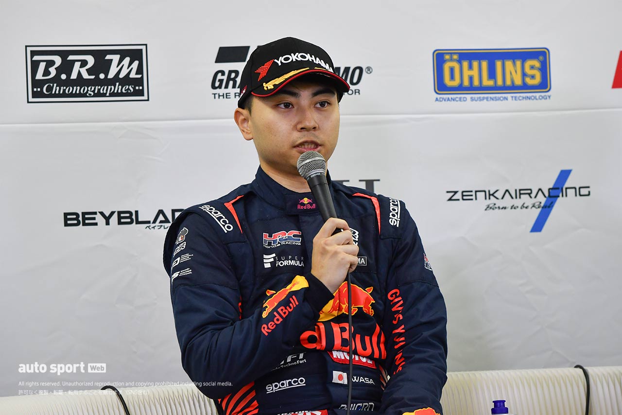2024年スーパーフォーミュラ第3戦SUGO 決勝後記者会見