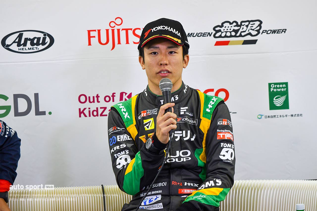 2024年スーパーフォーミュラ第3戦SUGO 決勝後記者会見