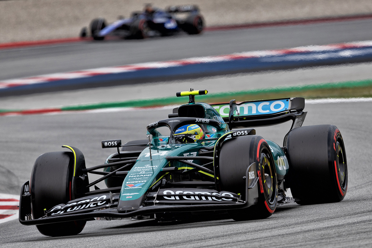 2024年F1第10戦スペインGP　フェルナンド・アロンソ（アストンマーティン）