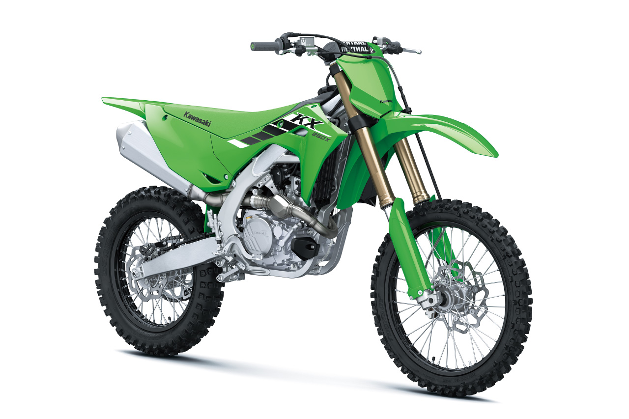 カワサキ、新型『KX250／KX250X』を含む競技用オフロード9車種の2025年モデルを発表