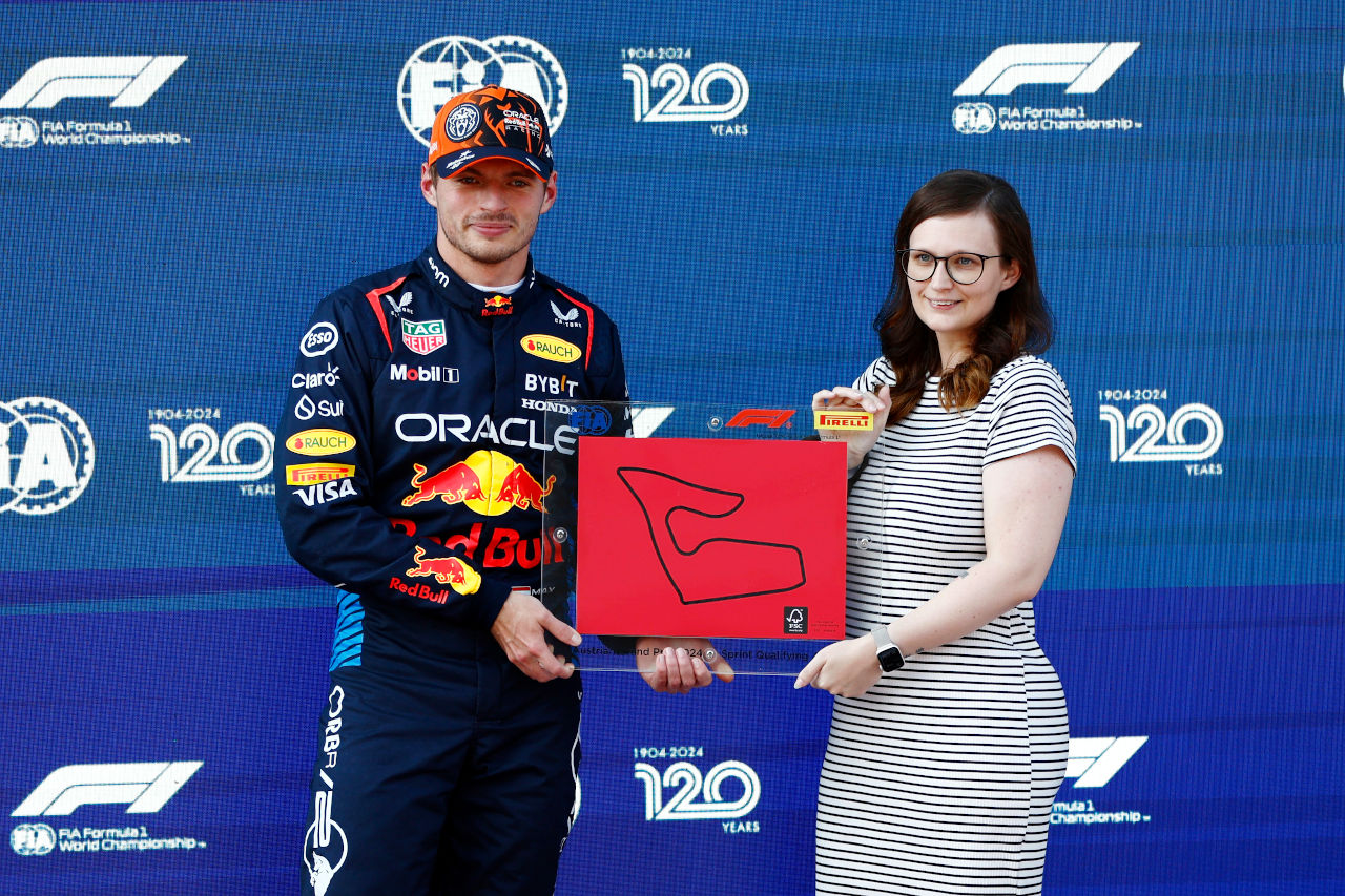 チームの“ホーム”で好発進のフェルスタッペンがスプリント予選1番手「残りの週末が楽しみ」／F1オーストリアGP