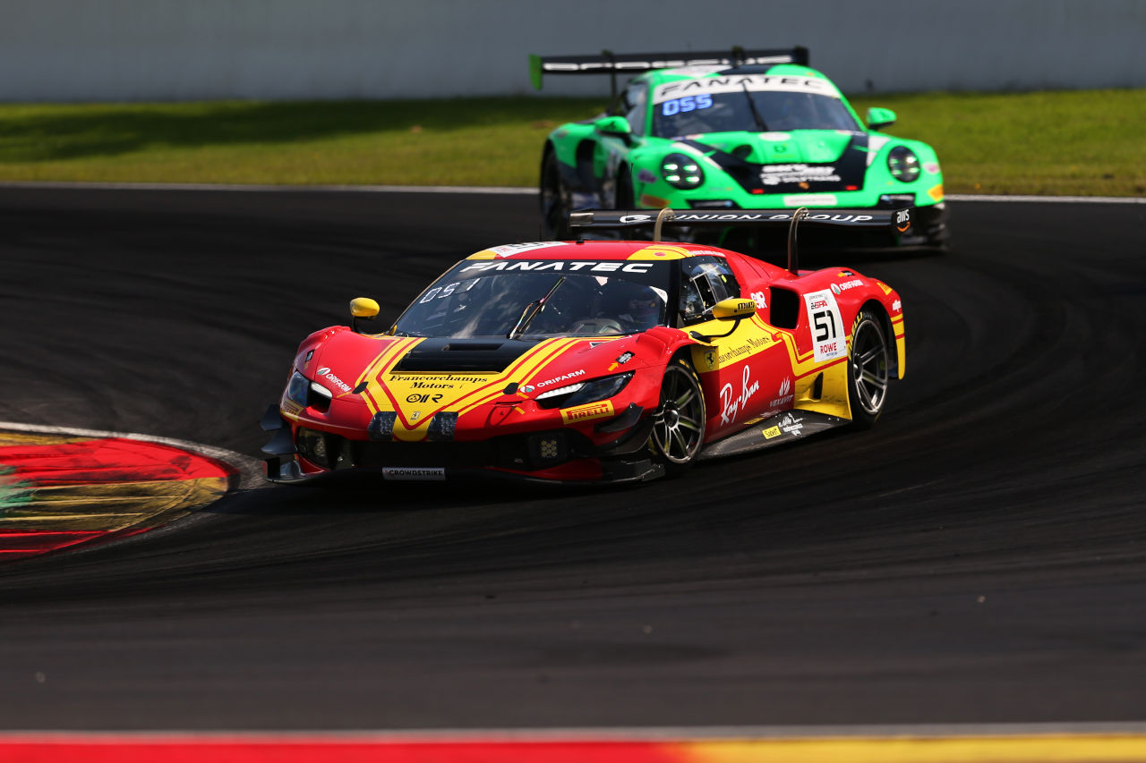 100周年大会のポールポジションはGRTランボルギーニ。0.036秒差でメルセデスAMGを退ける／2024スパ24時間