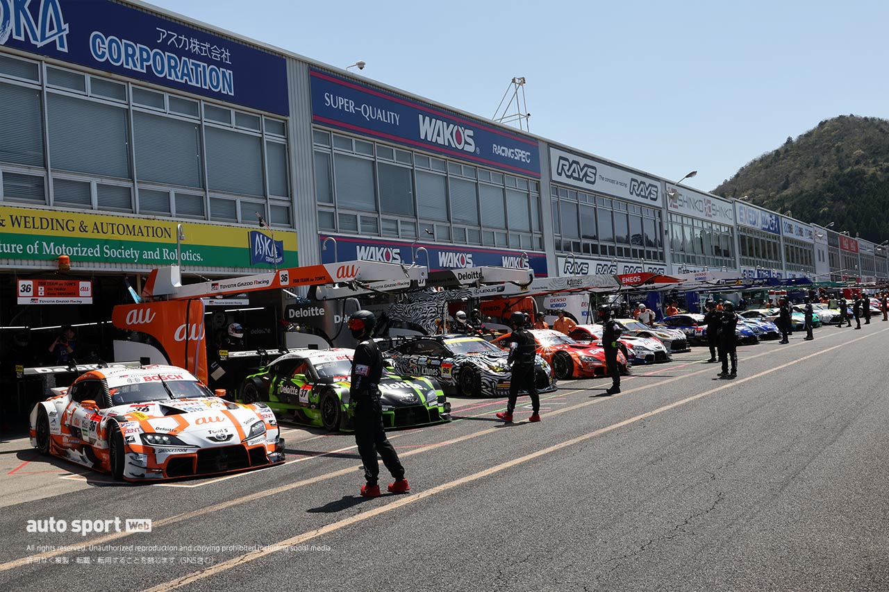 BRZが第4戦富士でピットB棟……!? スーパーGTのピット位置はどう決まっているのかをおさらい