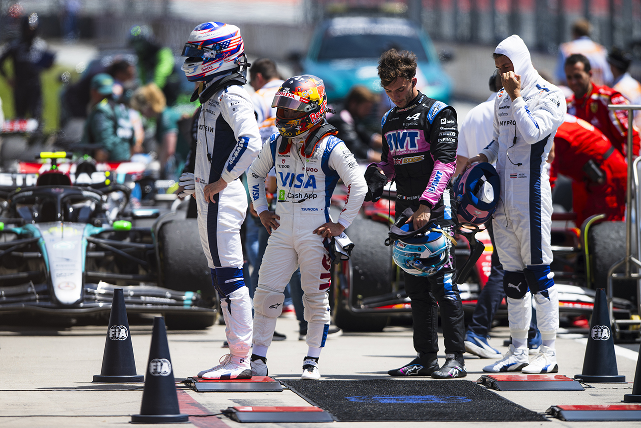 2024年F1第11戦オーストリアGP　角田裕毅（RB）