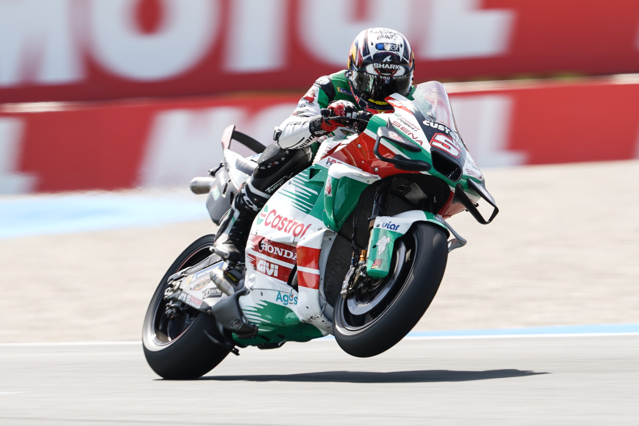 ホンダ：ザルコ「リヤにミディアムはいい選択肢」マリーニのマシンからは白煙／第8戦オランダGP スプリント