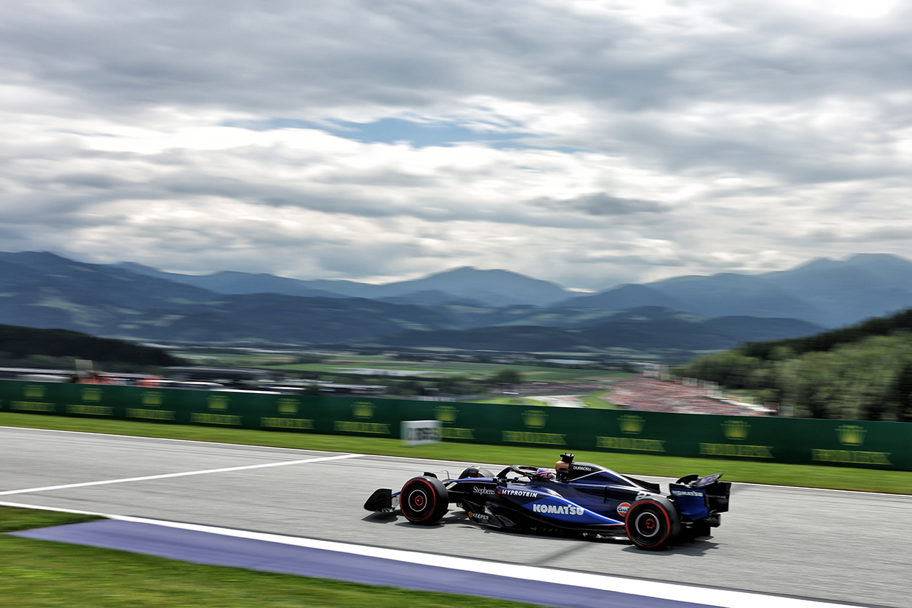 2024年F1第11戦オーストリアGP　アレクサンダー・アルボン（ウイリアムズ）
