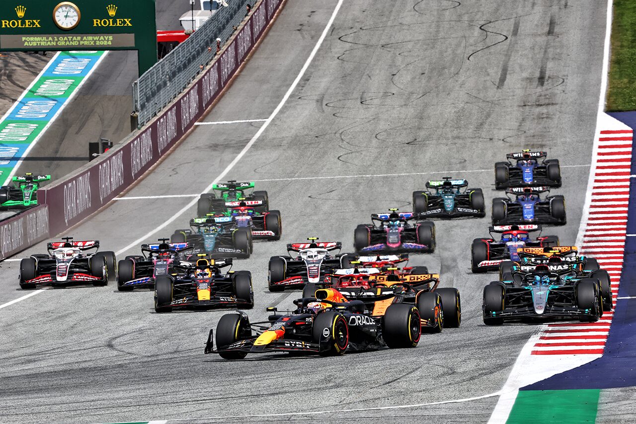 2024年F1第11戦オーストリアGP　決勝スタート
