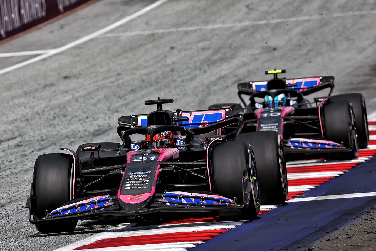 2024年F1第11戦オーストリアGP　エステバン・オコン（アルピーヌ）