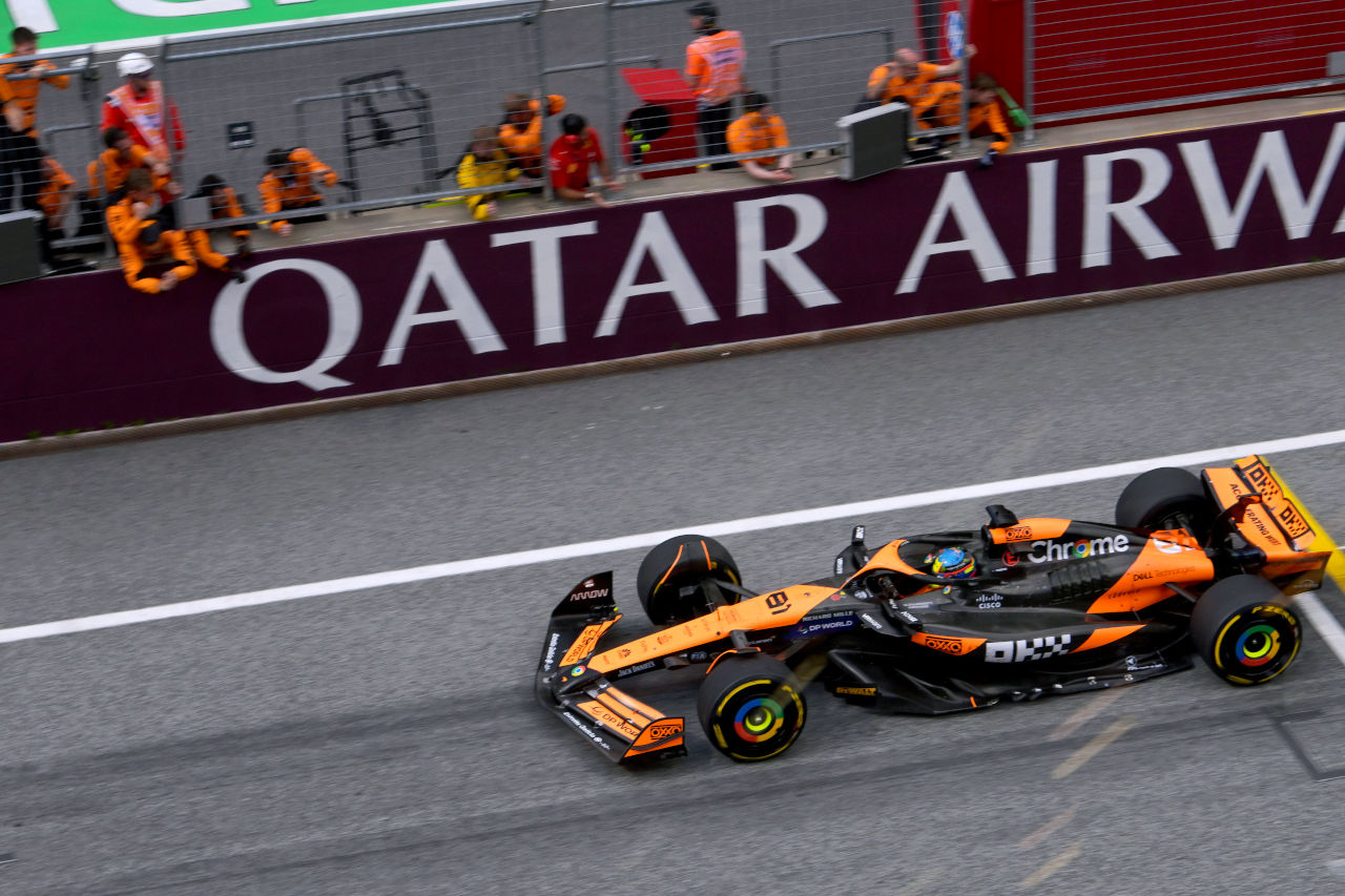 接触リタイアにノリス「あれ以上どうしようもできない」。ピアストリは2位表彰台にもがっかり／F1オーストリアGP決勝