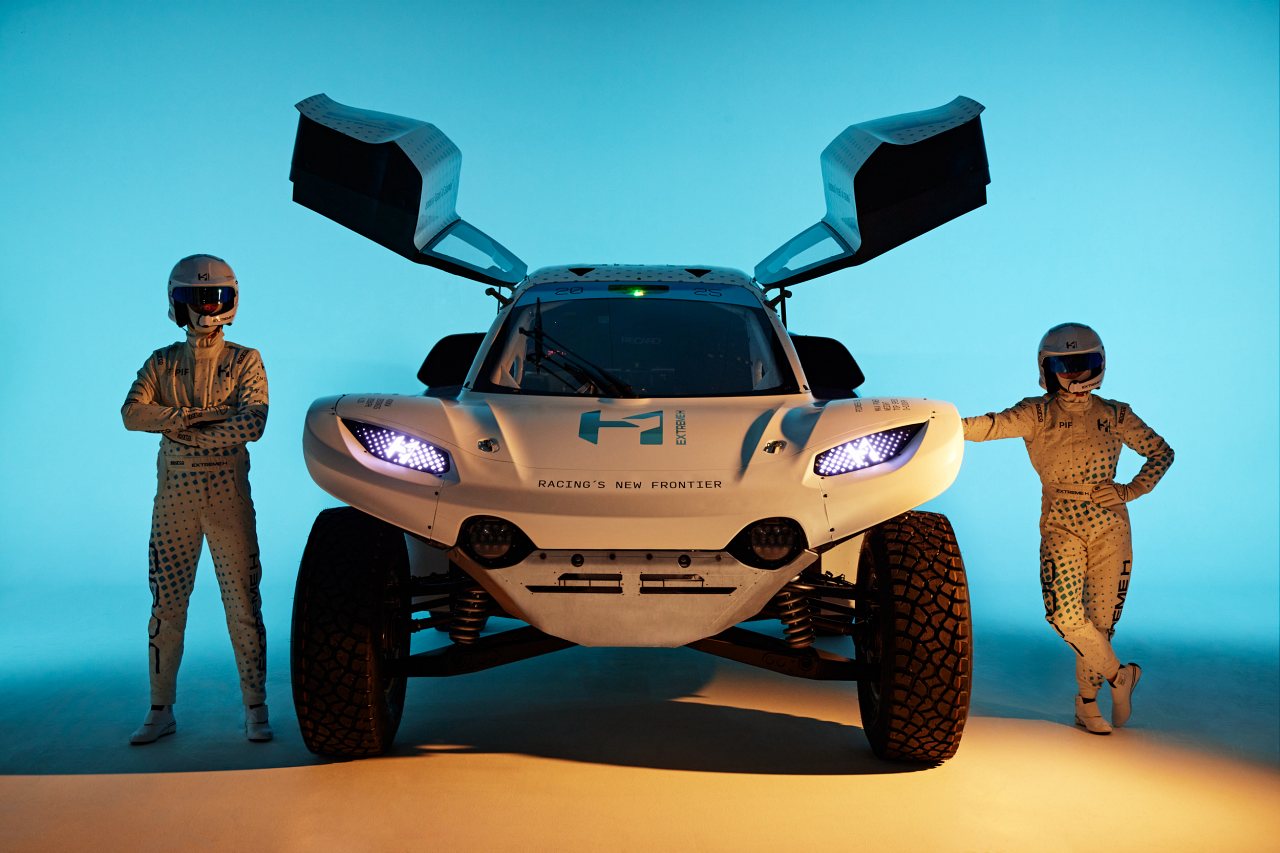 2025年に開幕するエクストリームH、シリーズ導入の水素燃料電池搭載モデル『パイオニア25』が初公開