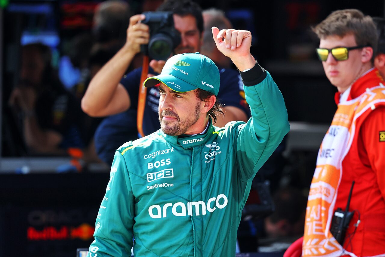 2024年F1第11戦オーストリアGP　フェルナンド・アロンソ（アストンマーティン）