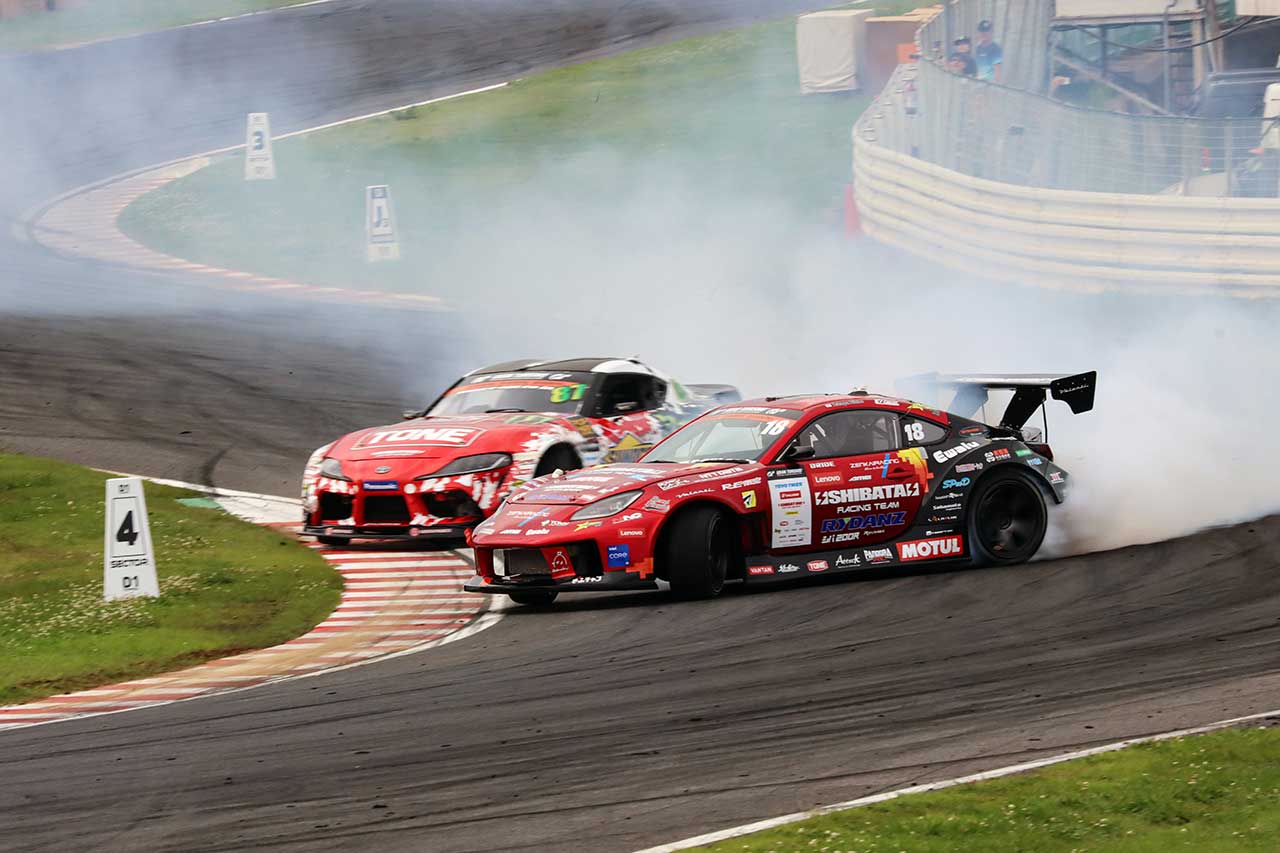 齋藤太吾がD1GP筑波大会を連勝。開幕戦から4戦連続ファイナル進出でランキングトップを守る