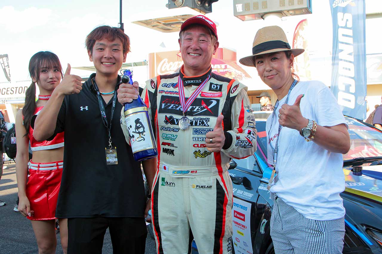 連続出場記録更新中の“鉄人”上野高広がD1GP筑波で準優勝。アラフィフのベテラン勢が存在感を強烈アピール