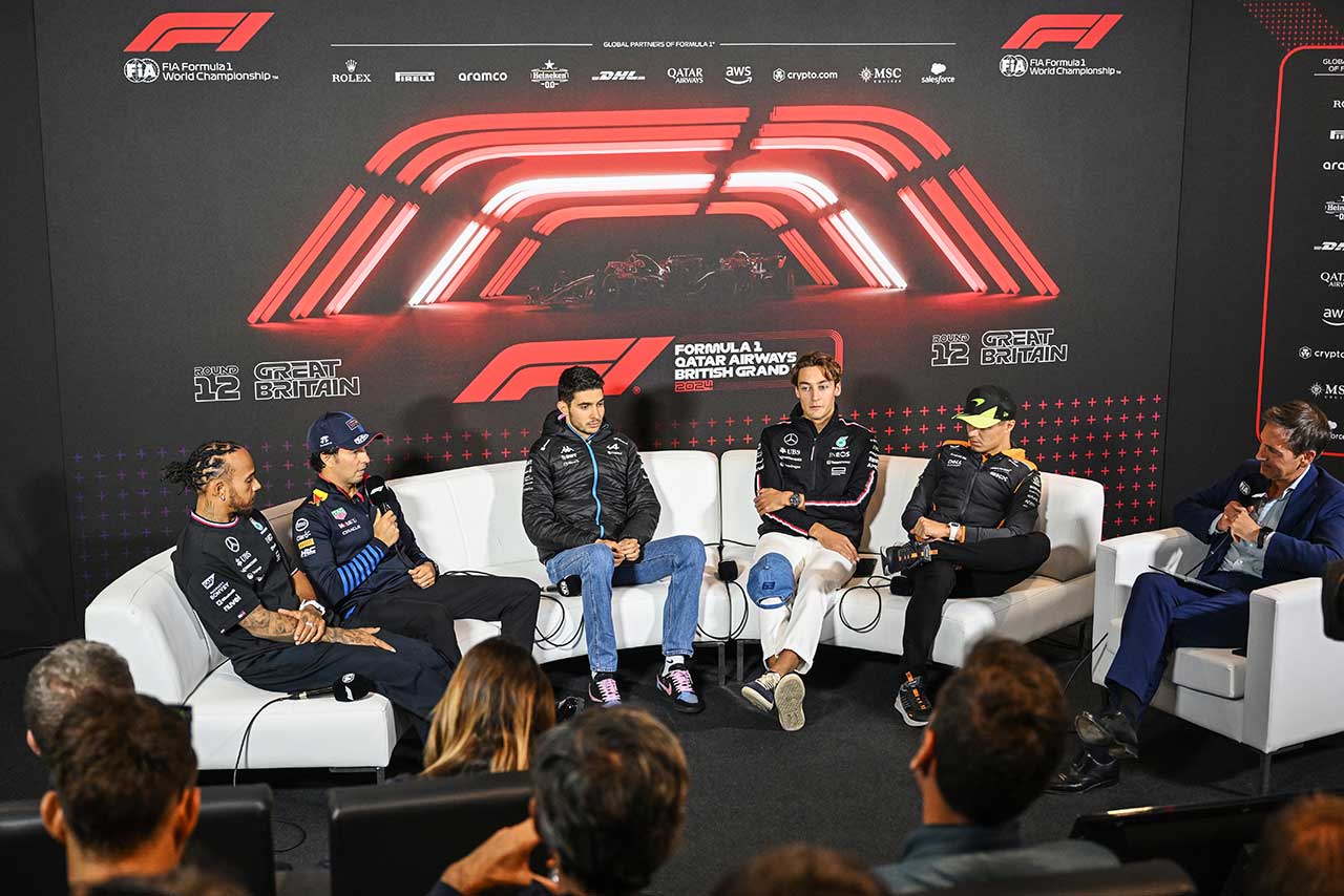 2024年F1第12戦イギリスGP FIA会見