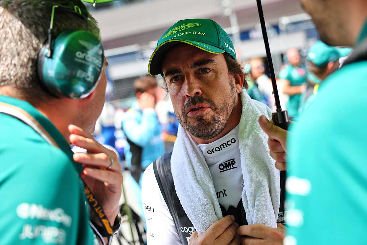 2024年F1第11戦オーストリアGP　フェルナンド・アロンソ（アストンマーティン）