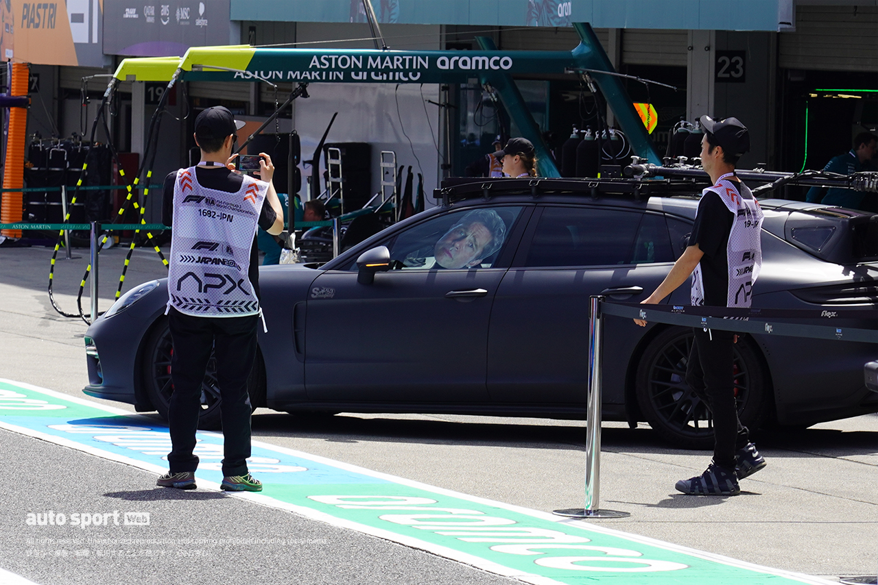 2024年F1第4戦日本GPでは映画『F1』のカメラカーも登場した