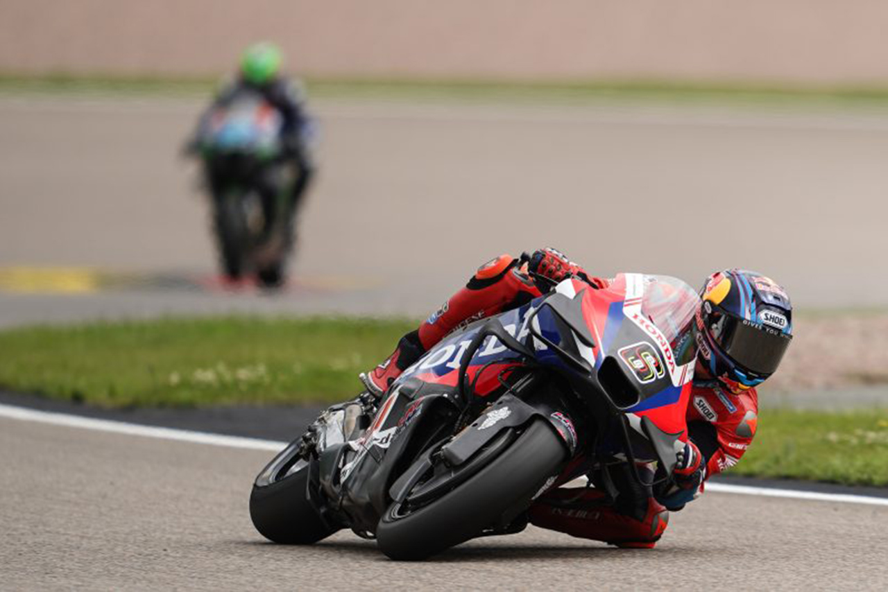 ホンダ：ザルコ、一時はトップ5入りで大きく前進「速いライダーたちと肩を並べて走ることができた」／第9戦ドイツGP初日