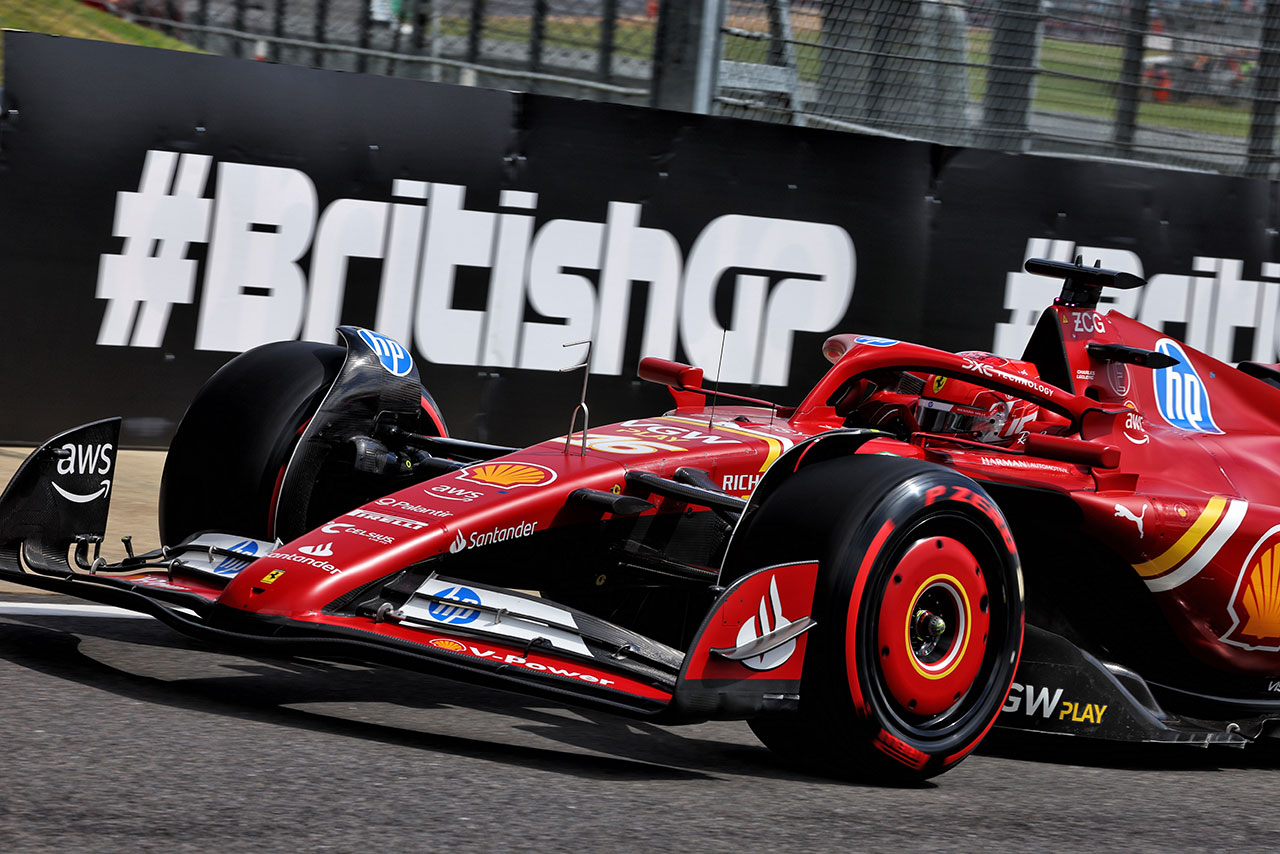 2024年F1第12戦イギリスGP　シャルル・ルクレール（フェラーリ）