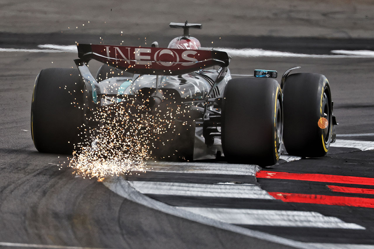 2024年F1第12戦イギリスGP　ジョージ・ラッセル（メルセデス）