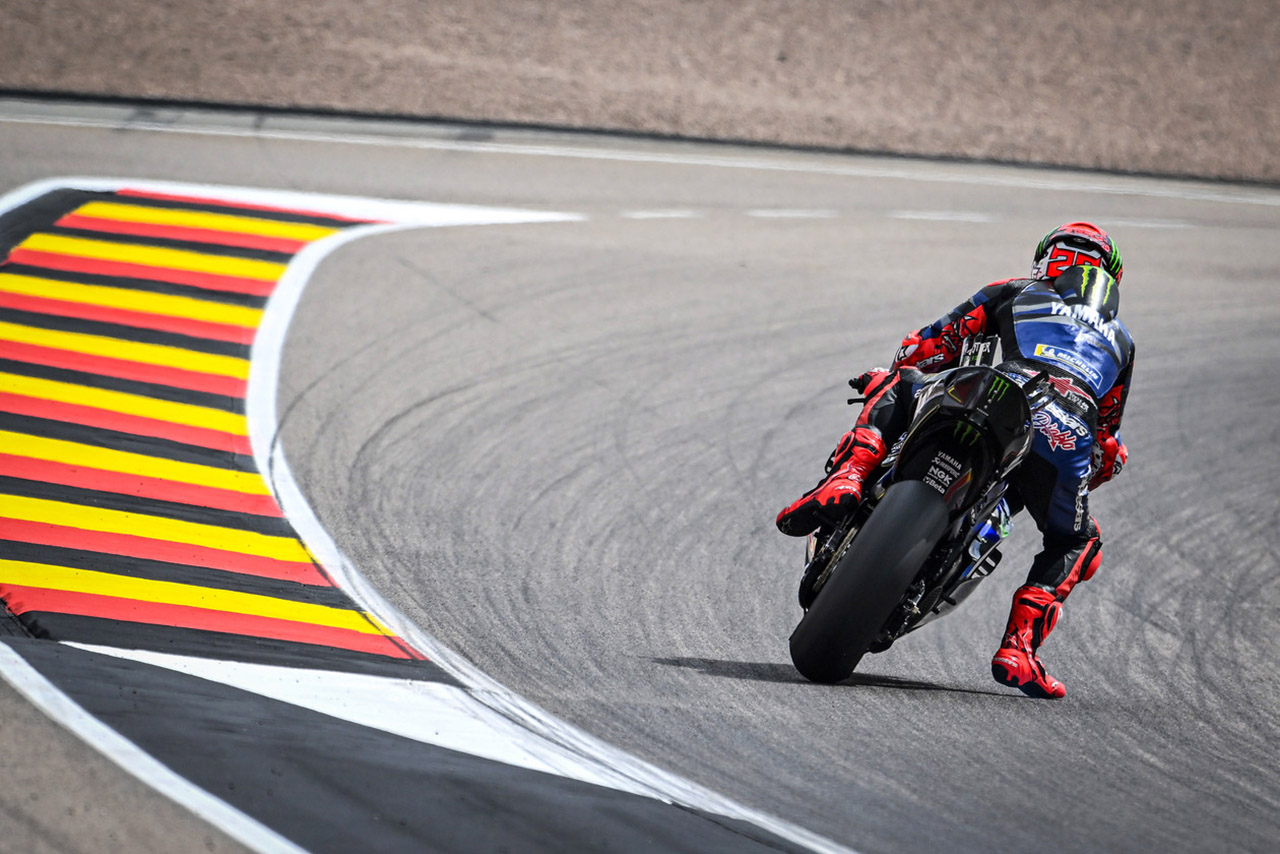 ファビオ・クアルタラロ（モンスターエナジー・ヤマハMotoGPチーム）／2024MotoGP第9戦ドイツGP スプリント
