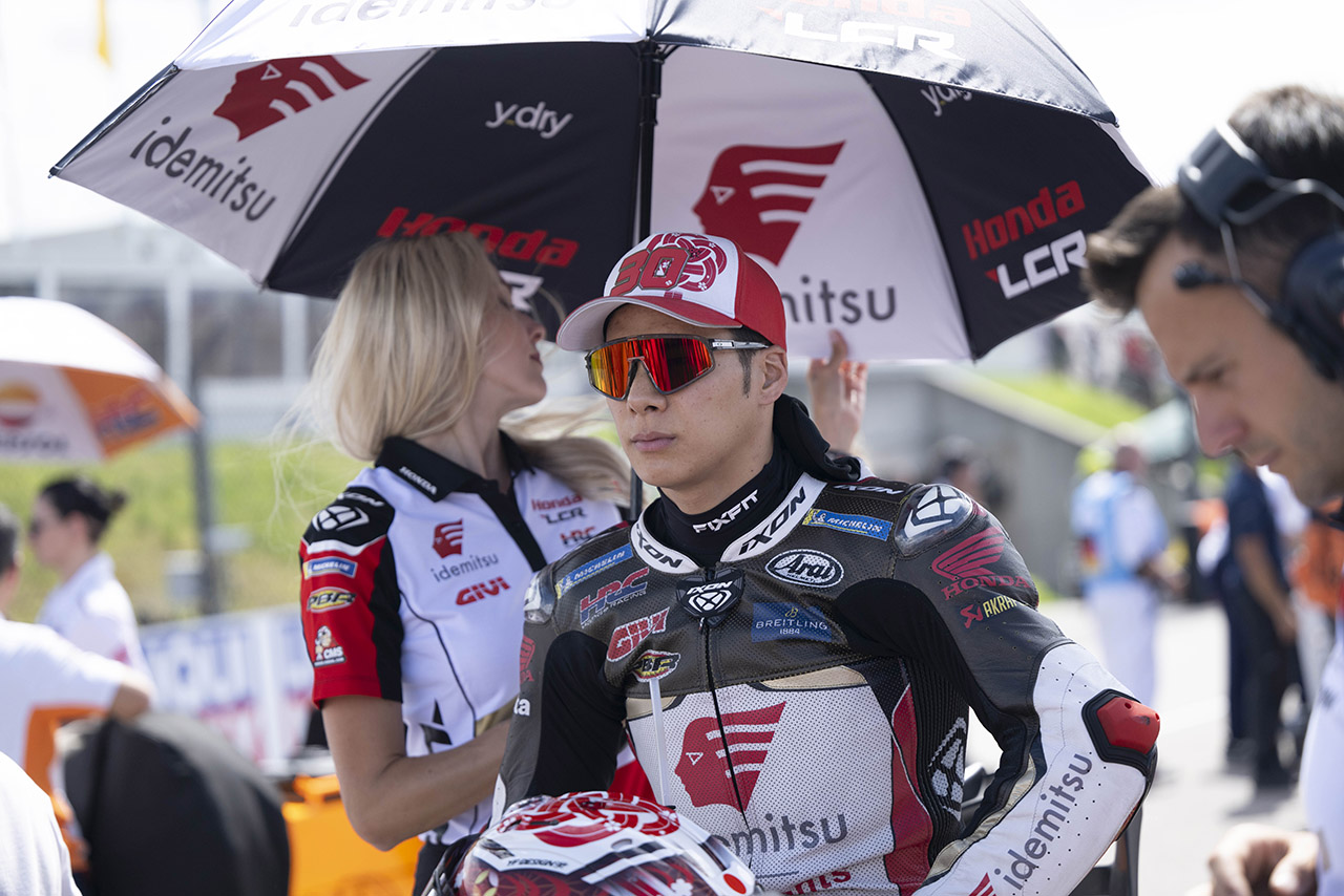 中上貴晶（ホンダ・イデミツLCR）／2024MotoGP第9戦ドイツGP スプリント