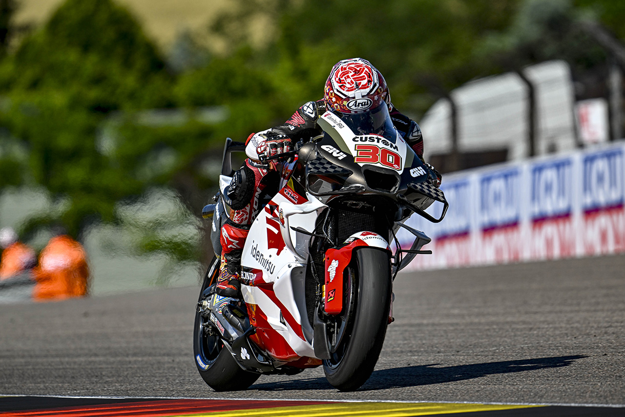 中上貴晶（ホンダ・イデミツLCR）／2024MotoGP第9戦ドイツGP スプリント