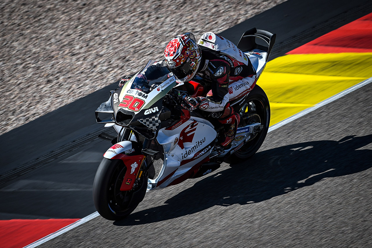 中上貴晶（ホンダ・イデミツLCR）／2024MotoGP第9戦ドイツGP スプリント
