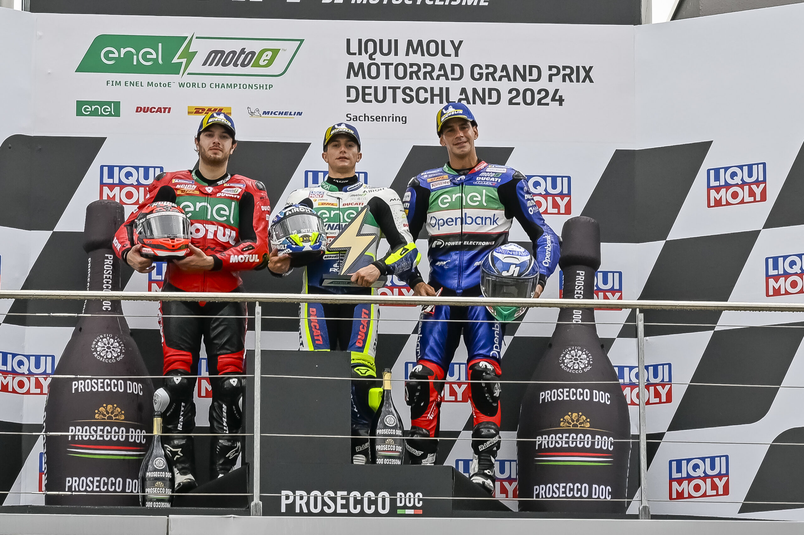 【順位結果】2024MotoE第6戦ドイツ大会 レース1・2