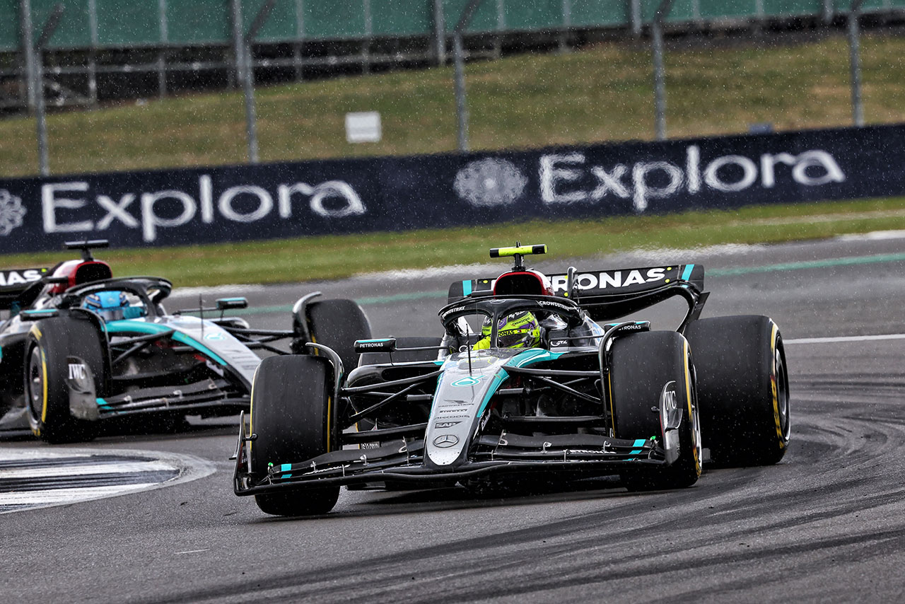2024年F1第12戦イギリスGP　ルイス・ハミルトン（メルセデス）