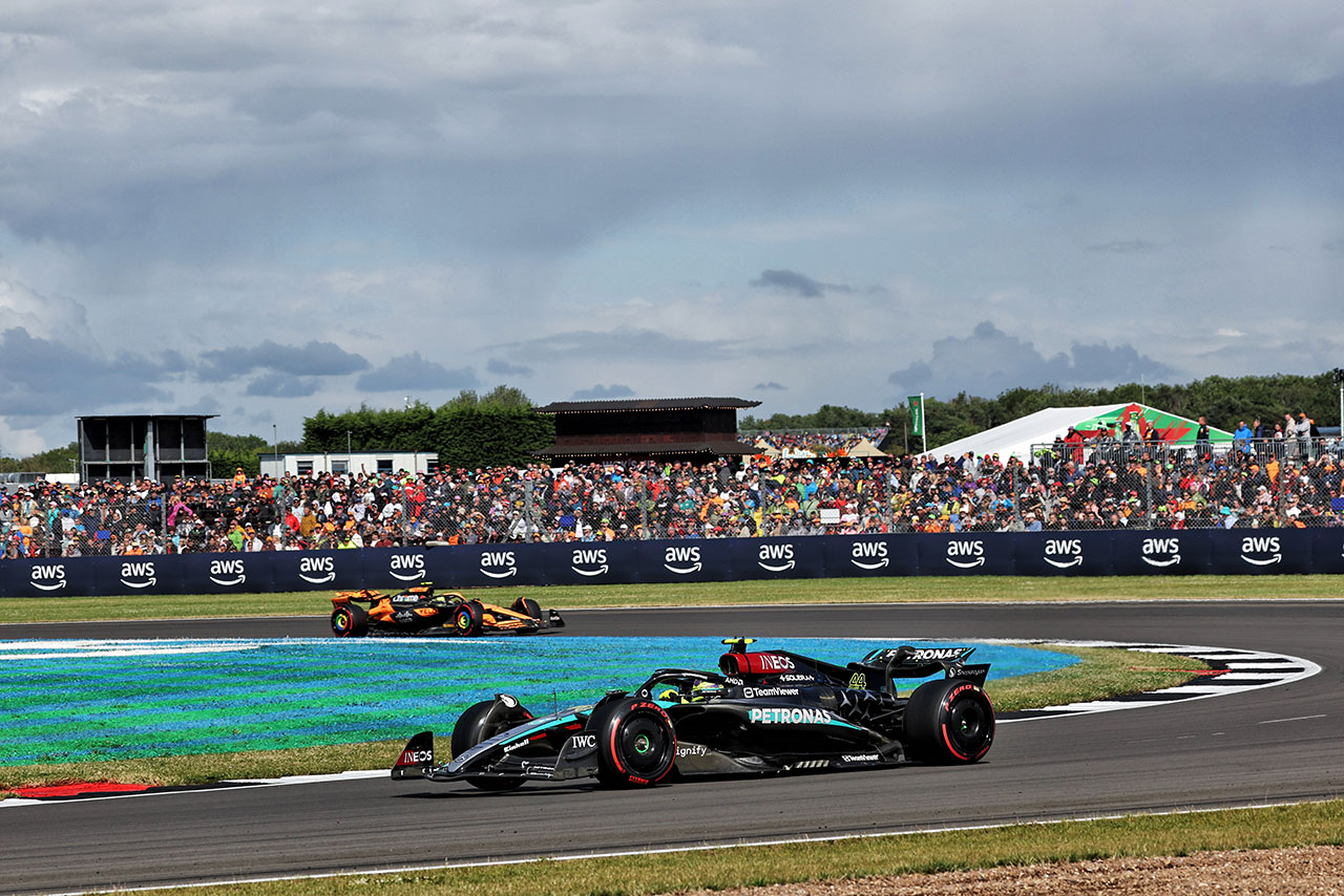2024年F1第12戦イギリスGP　ルイス・ハミルトン（メルセデス）