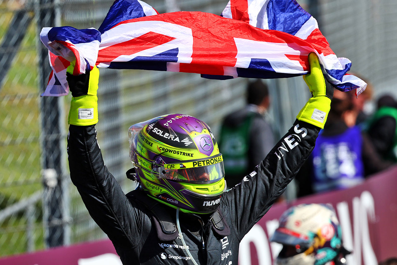2024年F1第12戦イギリスGP　ルイス・ハミルトン（メルセデス）