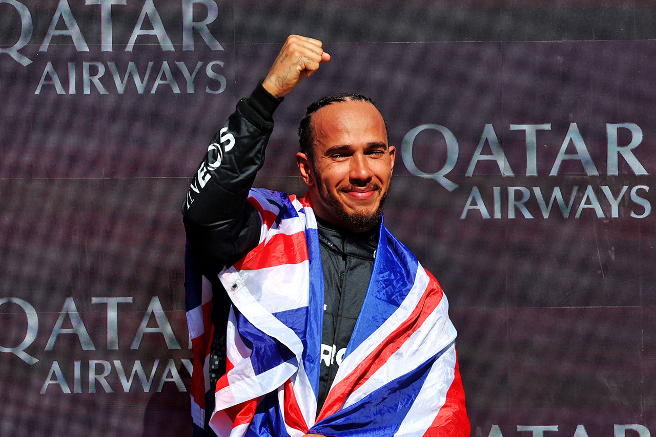 2024年F1第12戦イギリスGP　ルイス・ハミルトン（メルセデス）