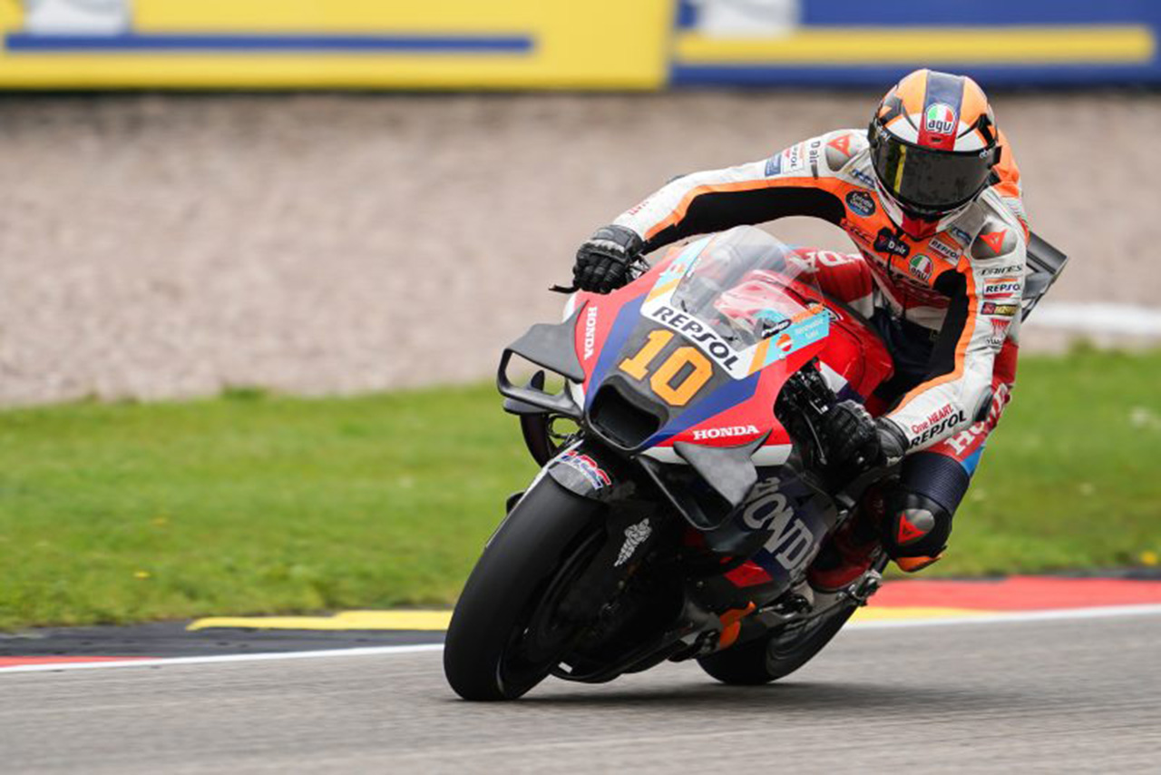 ルカ・マリーニ（レプソル・ホンダ・チーム）／2024MotoGP第9戦ドイツGP 決勝