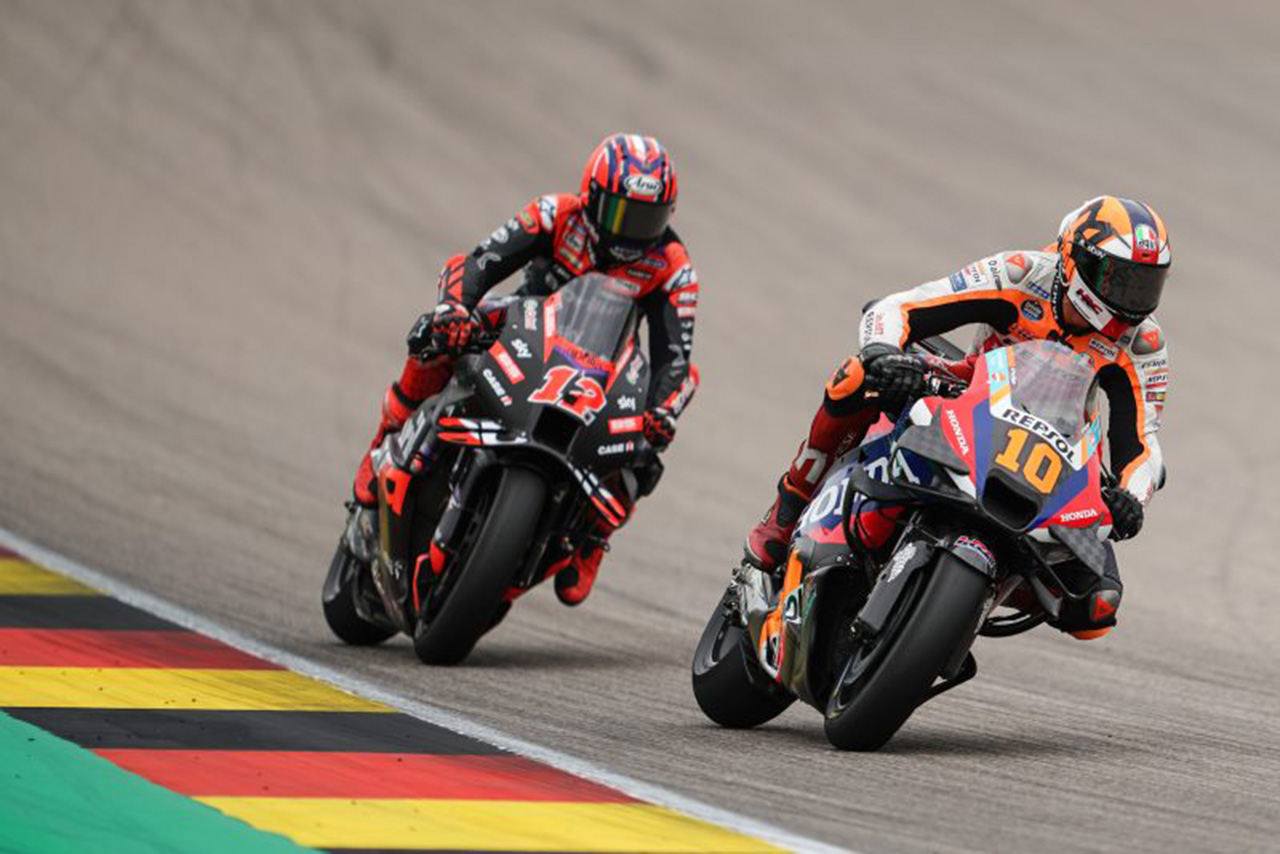 ルカ・マリーニ（レプソル・ホンダ・チーム）／2024MotoGP第9戦ドイツGP 決勝