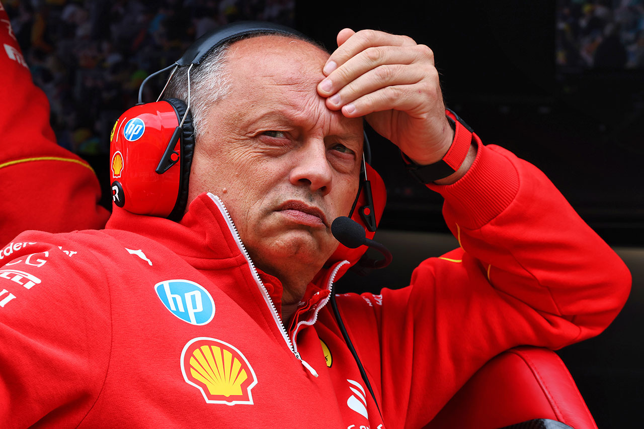 2024年F1第12戦イギリスGP　フレデリック・バスール（フェラーリ）
