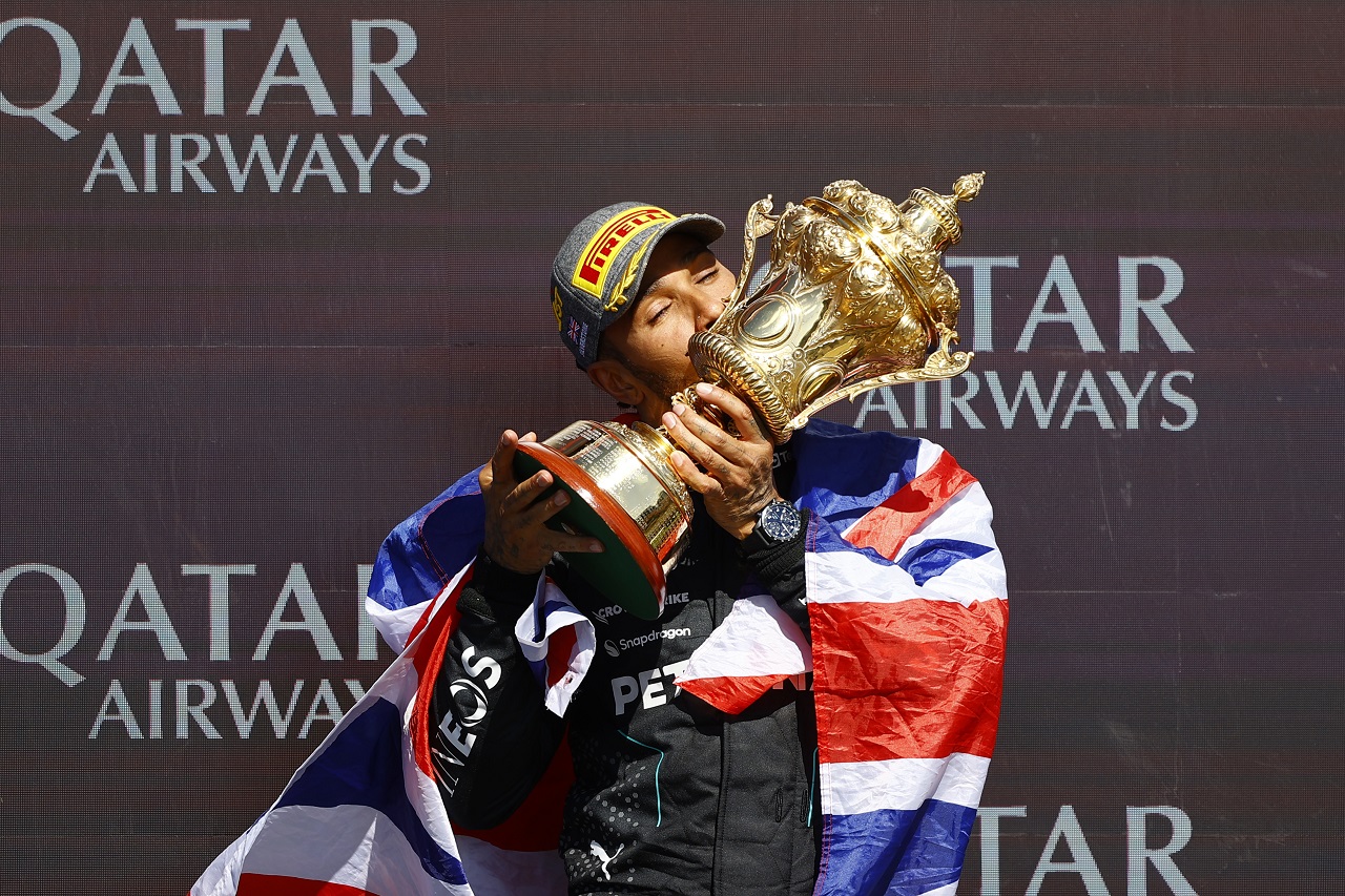 ルイス・ハミルトン（メルセデス）が優勝