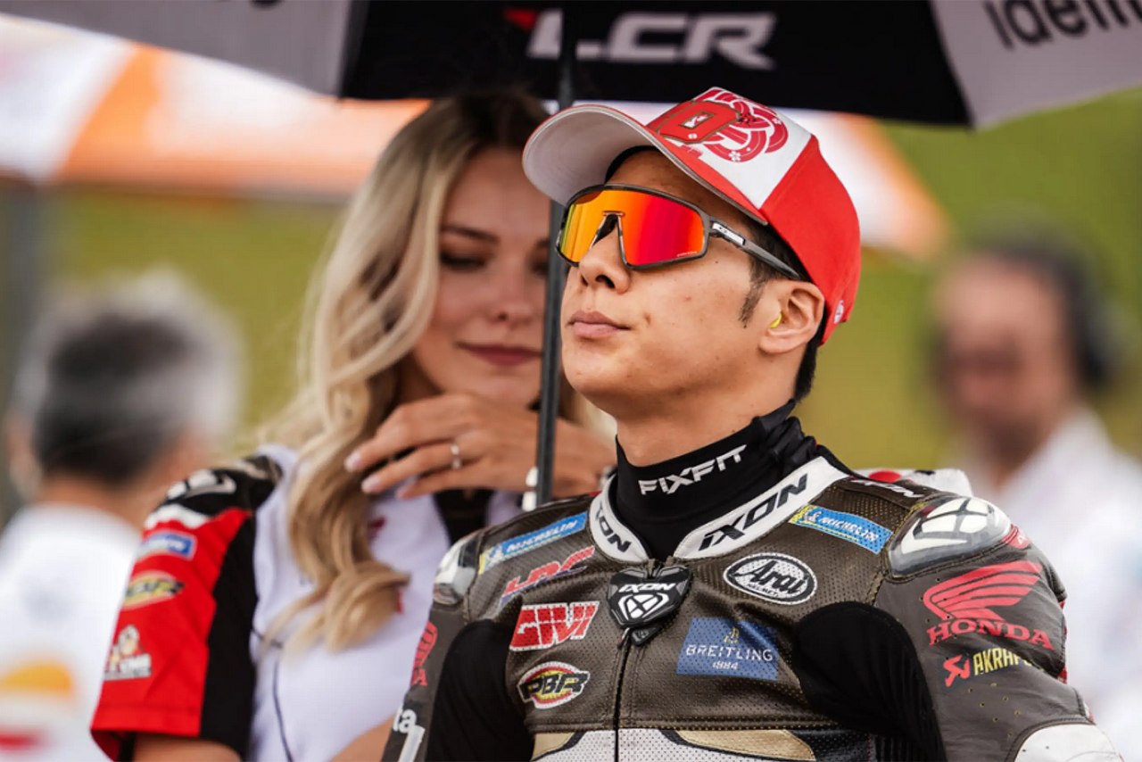 中上貴晶（ホンダ・イデミツLCR）／2024MotoGP第9戦ドイツGP 決勝