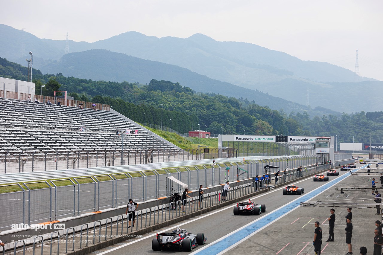 山下健太が好調キープで午前最速。ルーキーの木村、平良もアタックで躍動／SF富士テスト