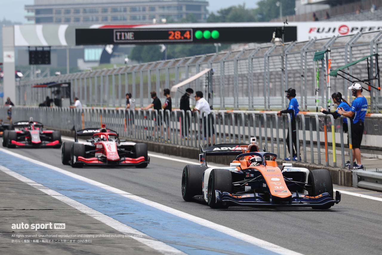 山下健太が好調キープで午前最速。ルーキーの木村、平良もアタックで躍動／SF富士テスト