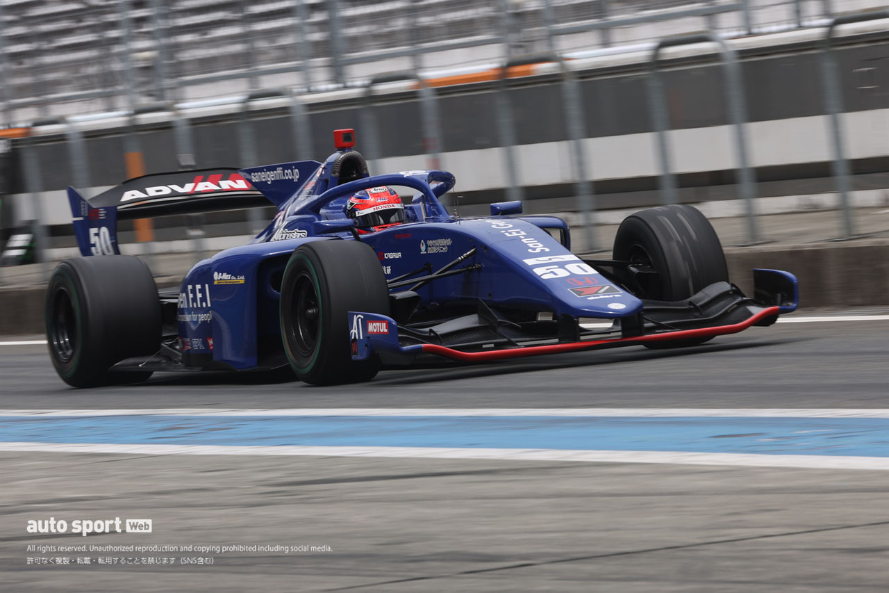 山下健太が好調キープで午前最速。ルーキーの木村、平良もアタックで躍動／SF富士テスト